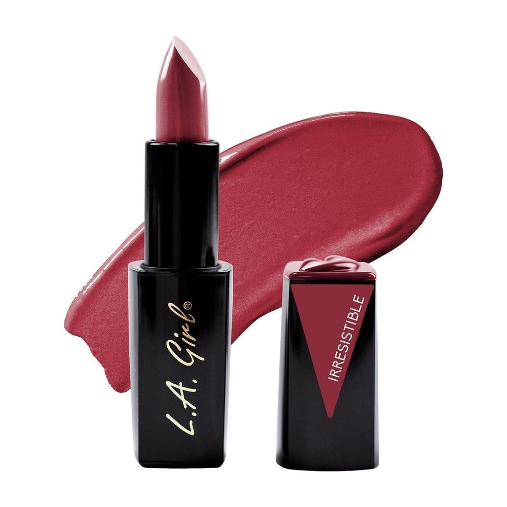 4 x LA Girl Lip Attraction Lipstick, Irresistible